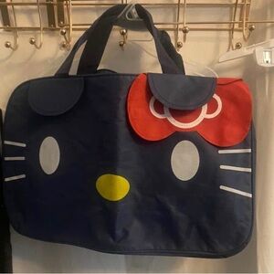 Hello Kitty Navy and Red Travel Bag